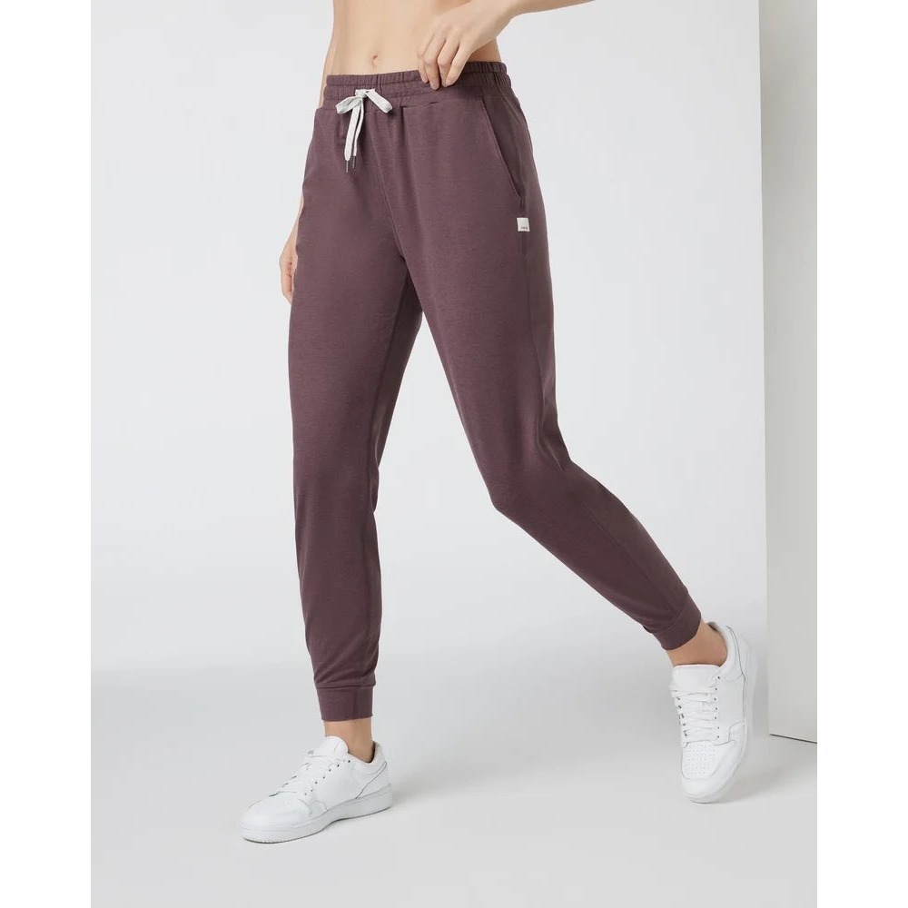 Vuori Performance Jogger Umber Heather Purple Slim Fit Activewear Pants XS